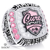 Cure Bowl Officials 2025 Championship Ring - Design 1.4