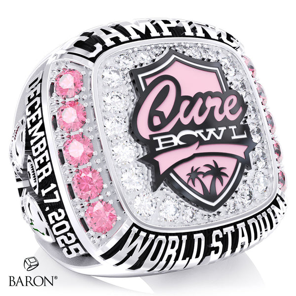 Cure Bowl Officials 2025 Championship Ring - Design 1.4