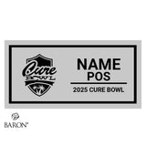 Cure Bowl Officials 2025 Championship Black Window Ring Box