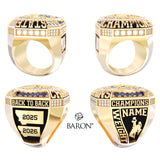 Custer County Cowgirls Wrestling 2026 Championship Ring - Design 3.2