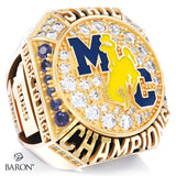 Custer County Cowgirls Wrestling 2026 Championship Ring - Design 3.2