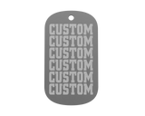 Championship Dog Tag - Football