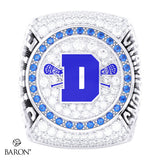 Darien High School Boys Lacrosse 2026 Championship Ring - Design 2.1