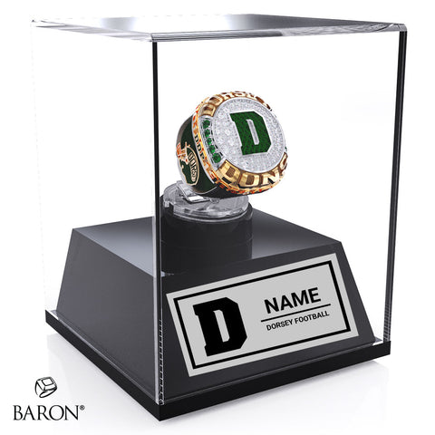 Dorsey Football DDP Legacy Display Case