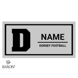 Dorsey Football DDP Legacy Black Standard Window Ring Box