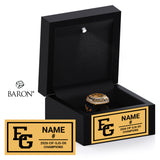 Elk Grove High School Baseball & Softball 2026 Championship Black LED Ring Box