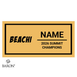 Emerald Coast Cheer Beachi Summit 2026 Championship Black LED Ring Box