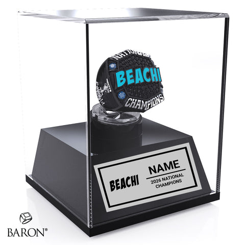 Emerald Coast Cheer Beachi 2026 Championship Display Case