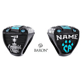Emerald Coast Cheer Beachi 2026 Championship Ring - Design 2.4