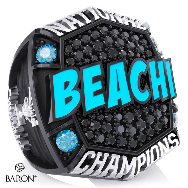 Emerald Coast Cheer Beachi 2026 Championship Ring - Design 2.4