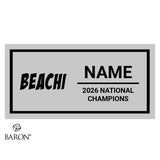 Emerald Coast Cheer Beachi 2026 Championship Display Case
