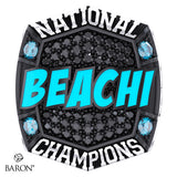 Emerald Coast Cheer Beachi 2026 Championship Ring - Design 2.4