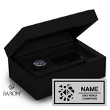 Ethereal Winds Band 2025 Championship Black Standard Window Ring Box