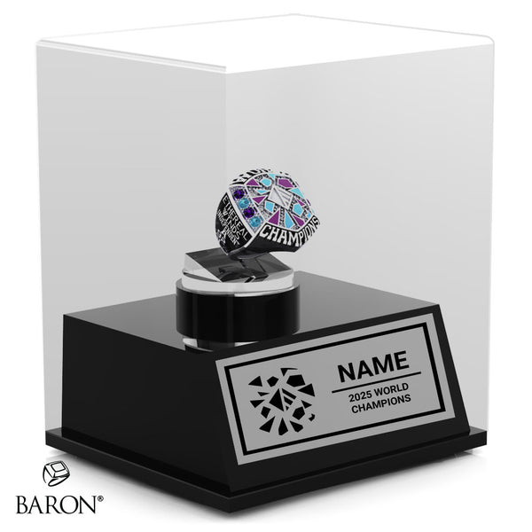 Ethereal Winds Band 2025 Championship Display Case