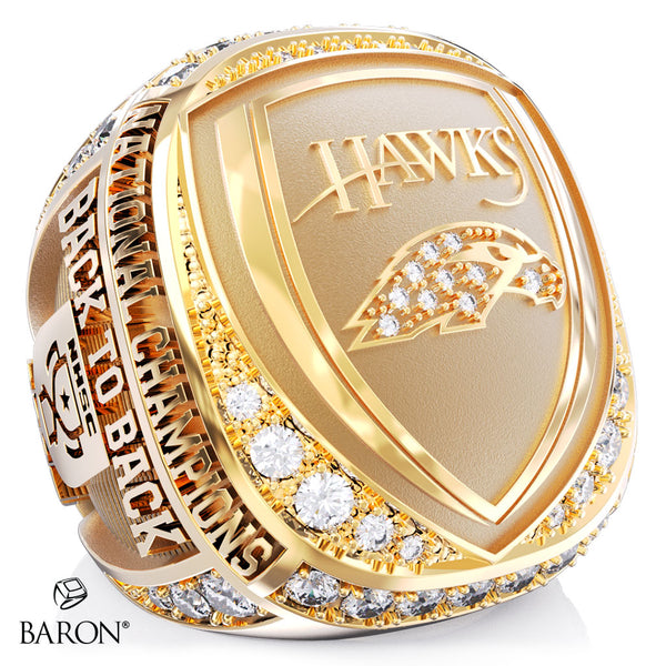 FHE Hawks Soccer 2025 Championship Ring - Design 2.3