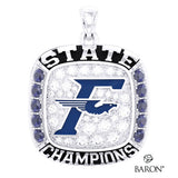 Fairmont High School Girls Basketbal 2026 Championship Ring Top Pendant  - Design 1.6