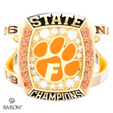 Fallston High School Girls Lacrosse 2026 Championship Ring - Design 4.1