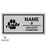 Farmington High School Boys Lacrosse 2026 Championship Display Case