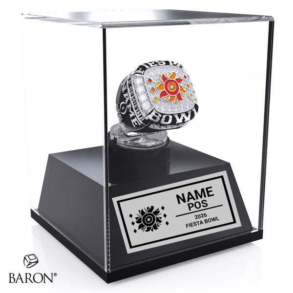 Fiesta Bowl Officials 2026 Championship Display Case