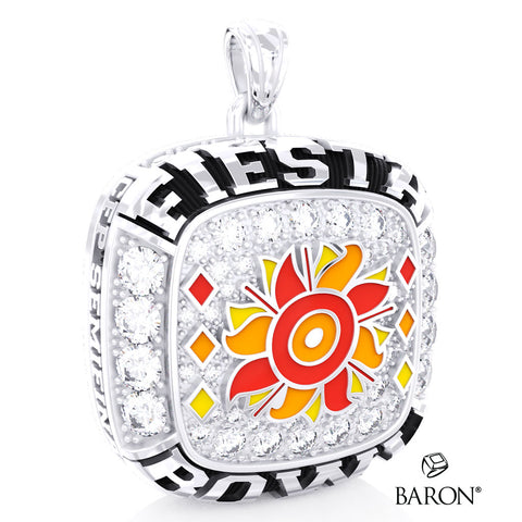 Fiesta Bowl Officials 2026 Championship Ring Top Pendant - Design 1.2