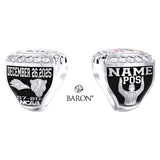 First Responders Bowl Officials 2025 Championship Ring - Design 1.1