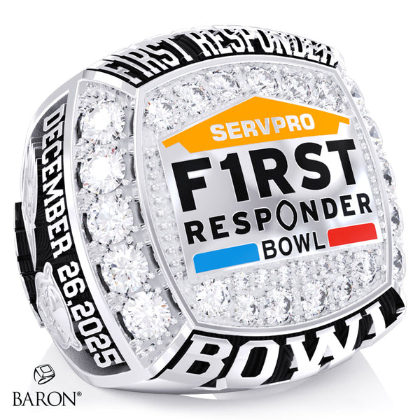 First Responders Bowl Officials 2025 Championship Ring - Design 1.1