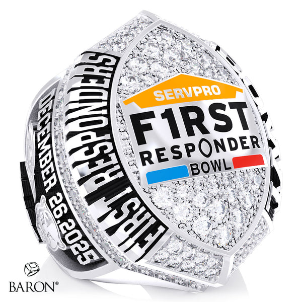 First Responders Bowl Officials 2025 Championship Ring - Design 2.1