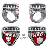Florida Top Dog Allstars Aces Cheer 2026 Championship Ring - Design 2.3