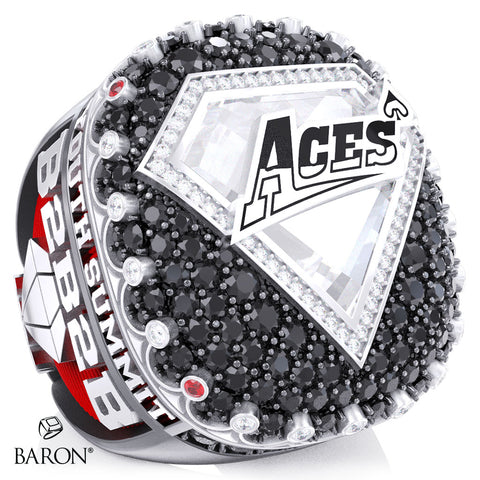 Florida Top Dog Allstars Aces Cheer 2026 Championship Ring - Design 2.3
