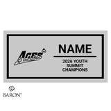 Florida Top Dog Allstars Aces Cheer 2026 Championship Black Window Ring Box