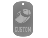 Championship Dog Tag - Football