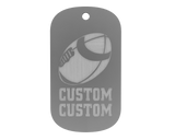 Championship Dog Tag - Football