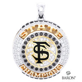 Fort Sumner High School Basketball 2026 Championship Ring Top Pendant - Design 3.5