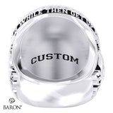 Fort Sumner High School Football 2025 Championship Ring - Design 4.6