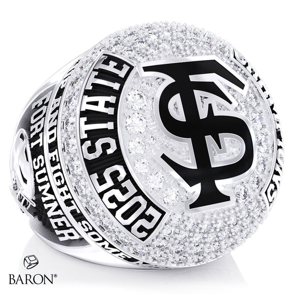 Fort Sumner High School Football 2025 Championship Ring - Design 4.6