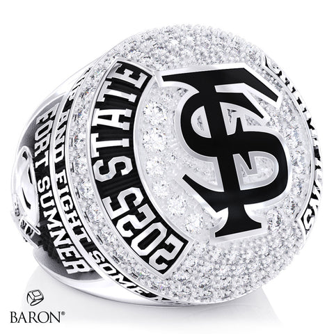 Fort Sumner High School Football 2025 Championship Ring - Design 4.6