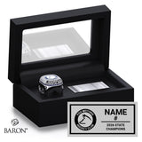 Fox Motors Hockey Club 2026 Championship Black Standard Window Ring Box