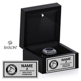 Fox Motors Hockey Club 2026 Championship Black LED Ring Box