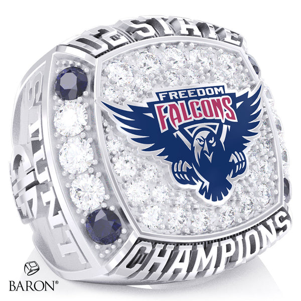 Freedom High School Stunt Cheer 2026 Championship Ring - Design 2.3