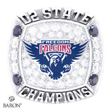 Freedom High School Stunt Cheer 2026 Championship Ring - Design 2.3