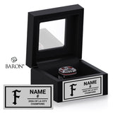 Fremont Senior High School Baseball 2026 Championship Black Window Ring Box