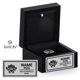 Gasparilla Bowl Officials 2025 Championship Black LED Ring Box