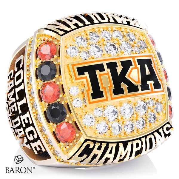 Georgetown College Cheer 2026 Championship Ring - Design 2.1
