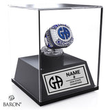 Gilmour Academy Boys Hockey 2026 Championship Display Case