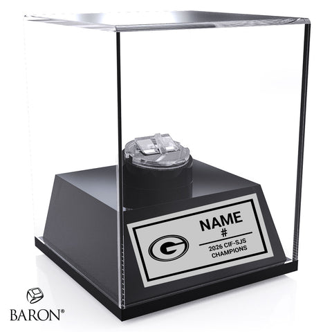 Granite Bay High School Boys Soccer 2026 Championship Display Case