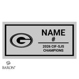 Granite Bay High School Boys Soccer 2026 Championship Display Case