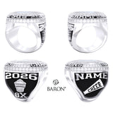 Granite Hills High School Cheer 2026 Championship Ring - Design 2.1