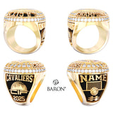 Grover Cleveland Boys Water Polo-2025 Championship Ring - Design 1.9