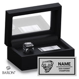 GymTyme Cheer 2026 Twist Championship Black Standard Window Ring Box