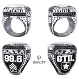 GymTyme Cheer 2026 Twist Championship Ring - Design 1.3